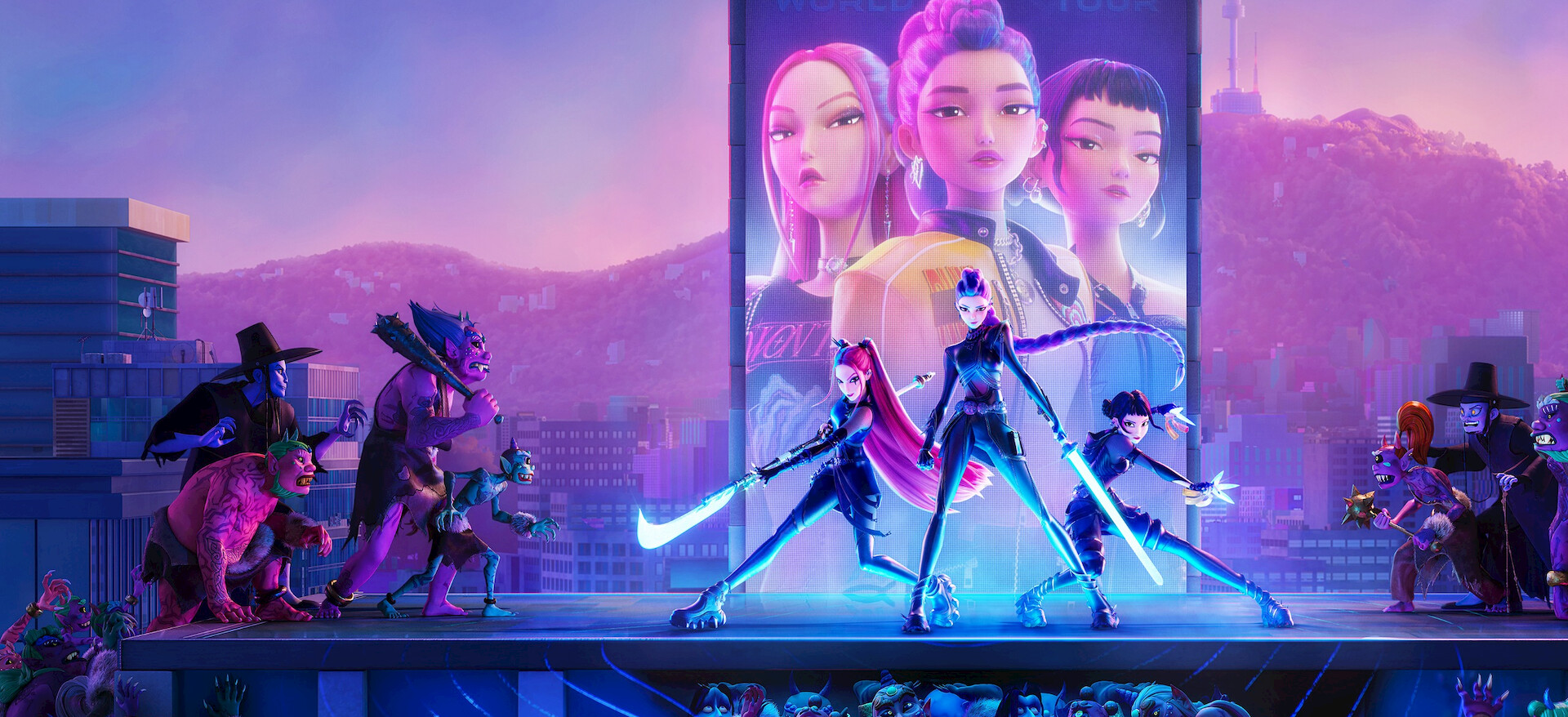 KPOPガールズ! デーモン・ハンターズ Netflixブランケット KPOPガールズ! デーモン・ハンターズ﻿を観﻿る | Netflix (﻿ネ﻿ッ﻿ト﻿フ