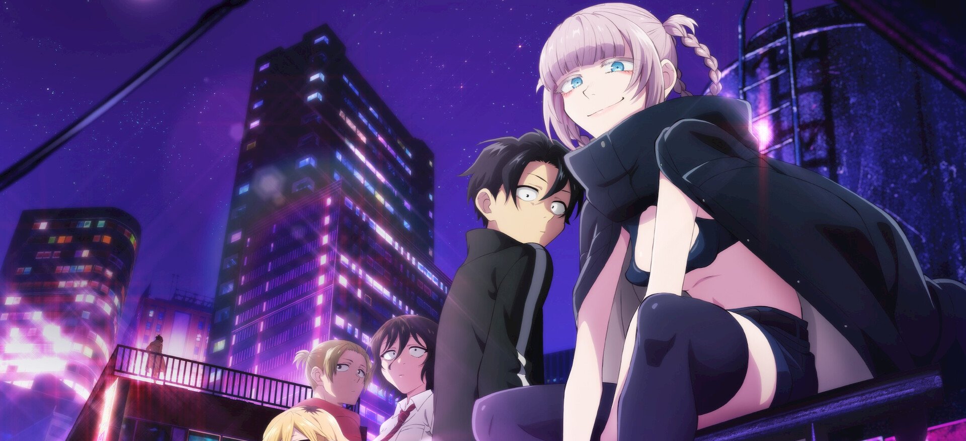 アニメ Nightlife Nocturnal Nerd Youth Watch Call of the Night | Netflix