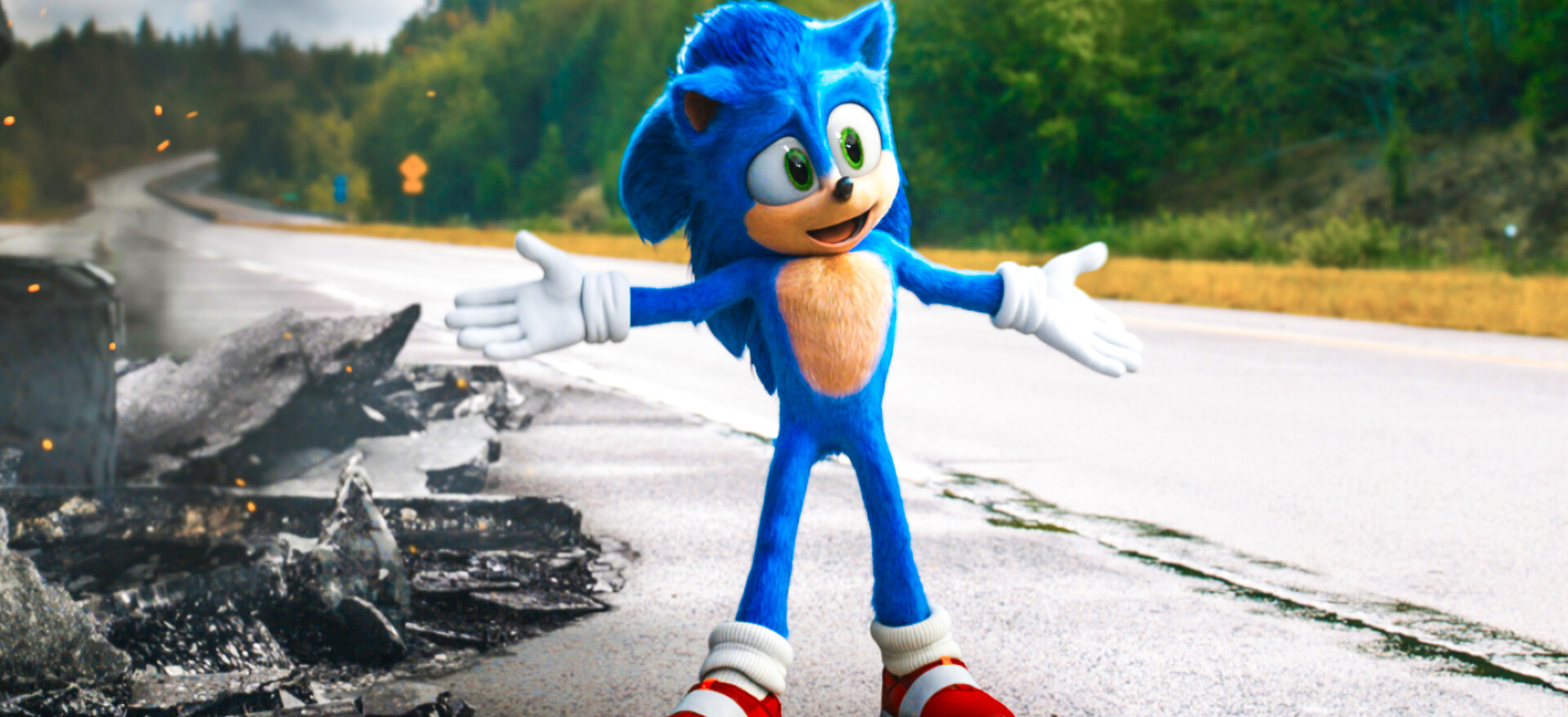 Sonic the Hedgehog - Karakter utama Sonic